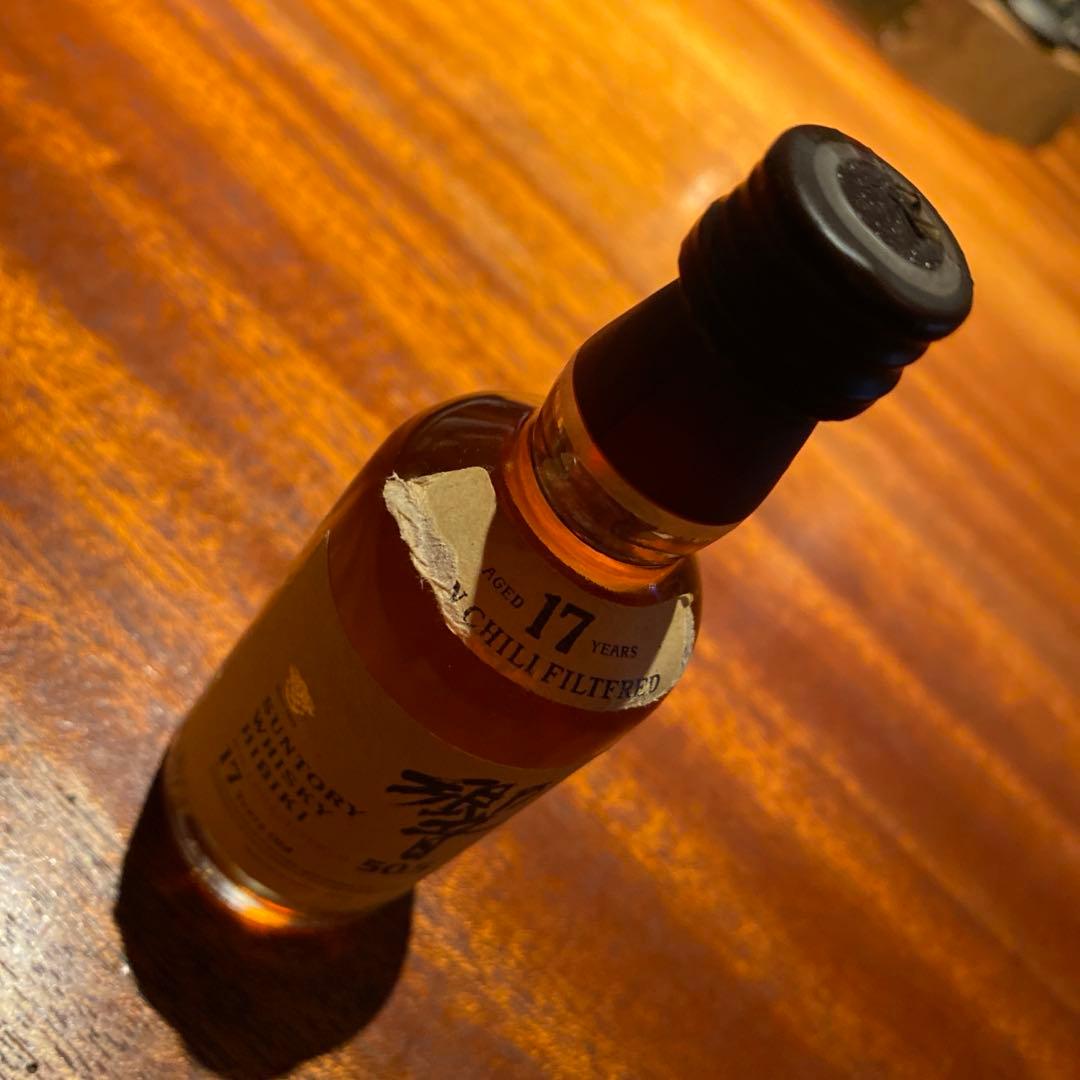 響17年ノンチルフィルタード　50.5ミニボトル