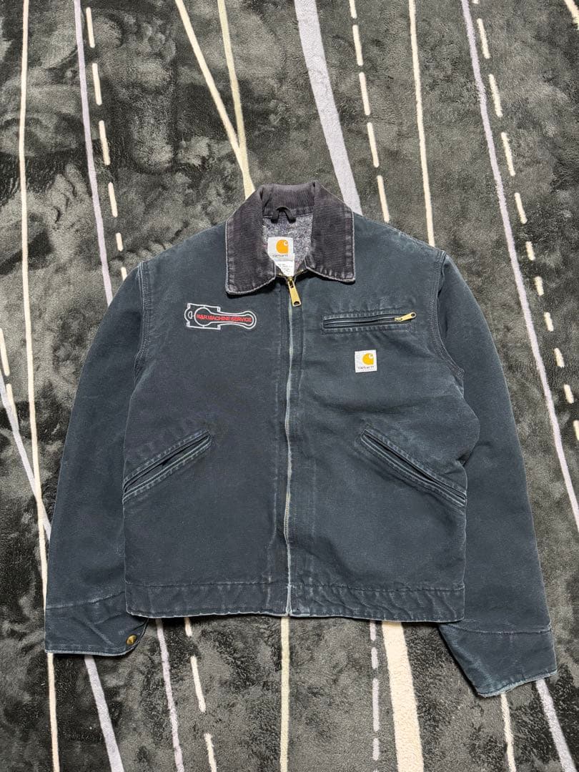 ‼️フェード カーハート デトロイトジャケット J01 BLK レアサイズ