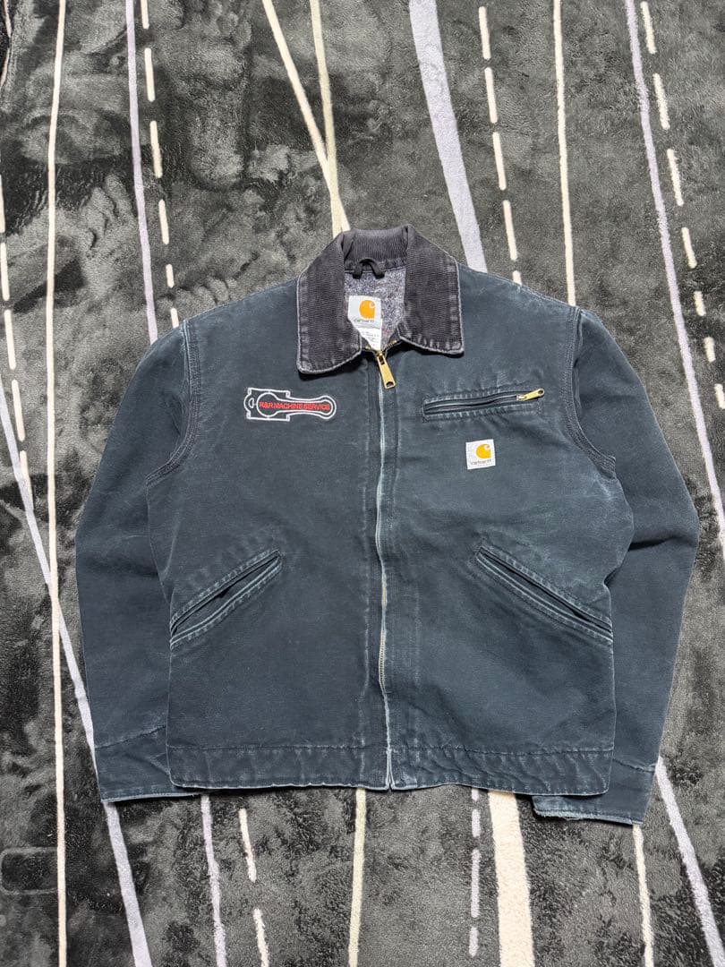 ‼️フェード カーハート デトロイトジャケット J01 BLK レアサイズ