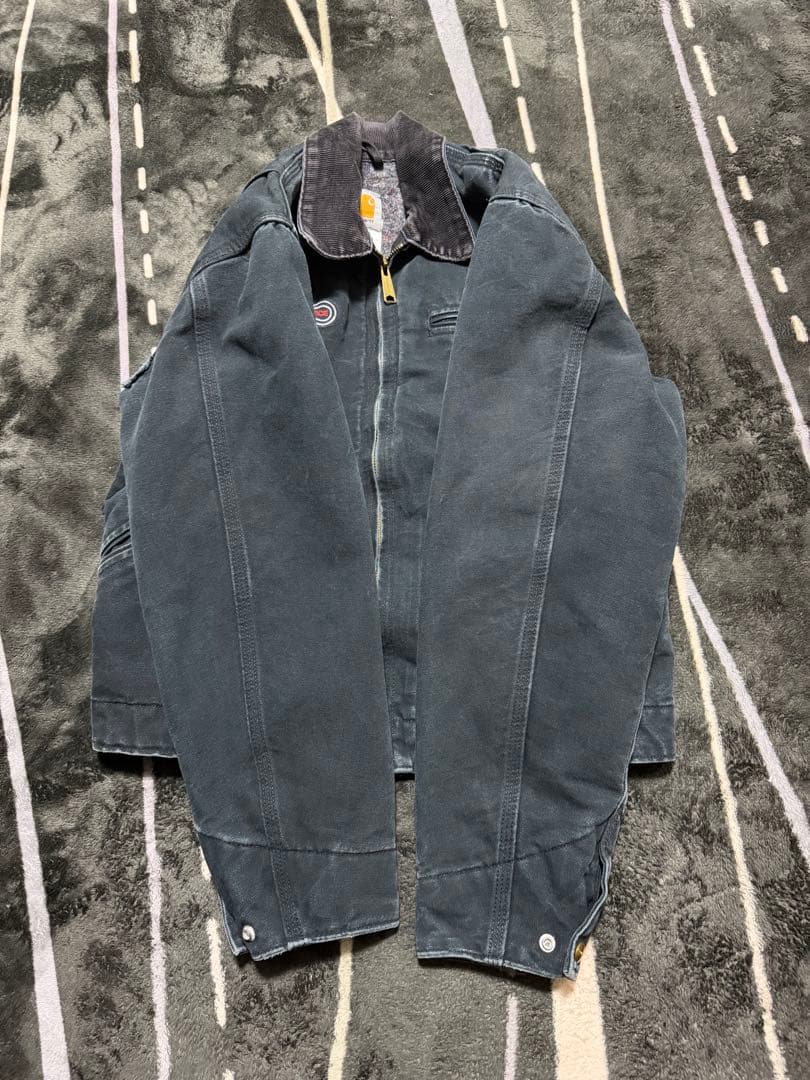 ‼️フェード カーハート デトロイトジャケット J01 BLK レアサイズ