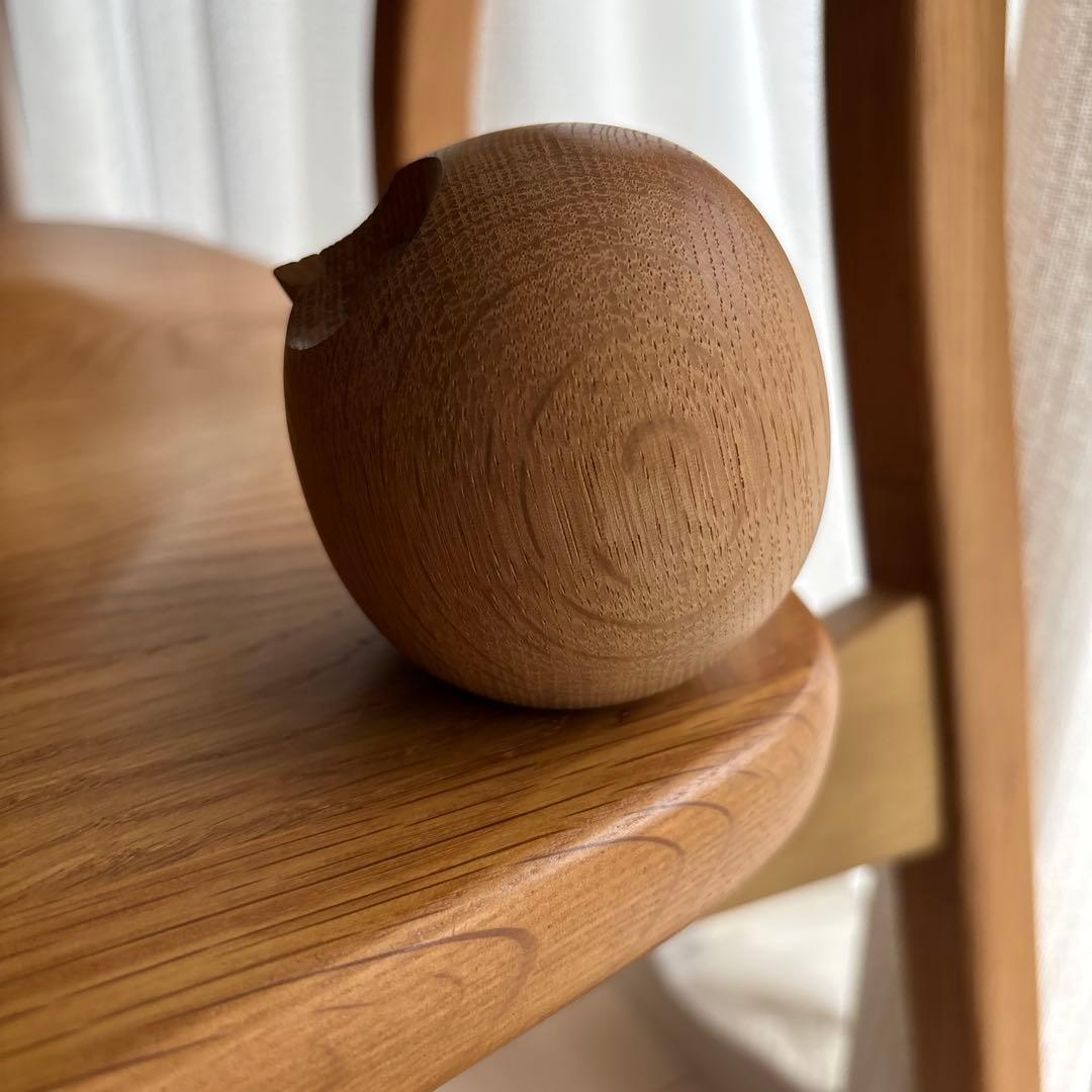 希少　HISA-CRAFT 旭川　木製　オブジェ フクロウ　ヒサクラフト