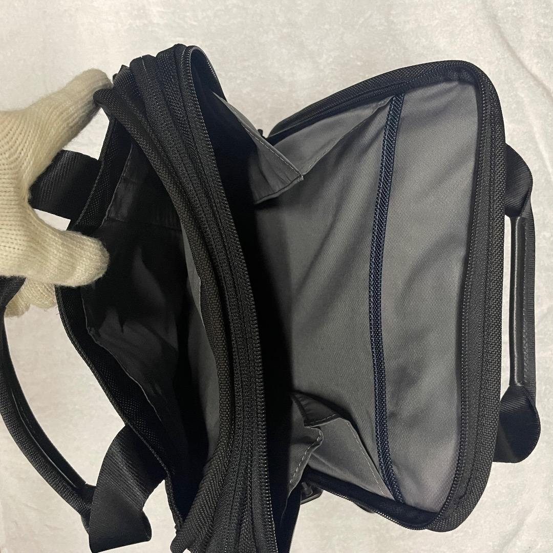 【極美品】TUMI ブラック 2Way ビジネスバッグ 縦　縦長