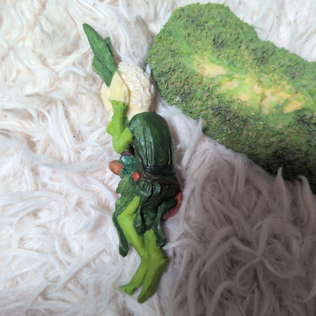 与勇輝　妖精人形　森の妖精ニングル　２体