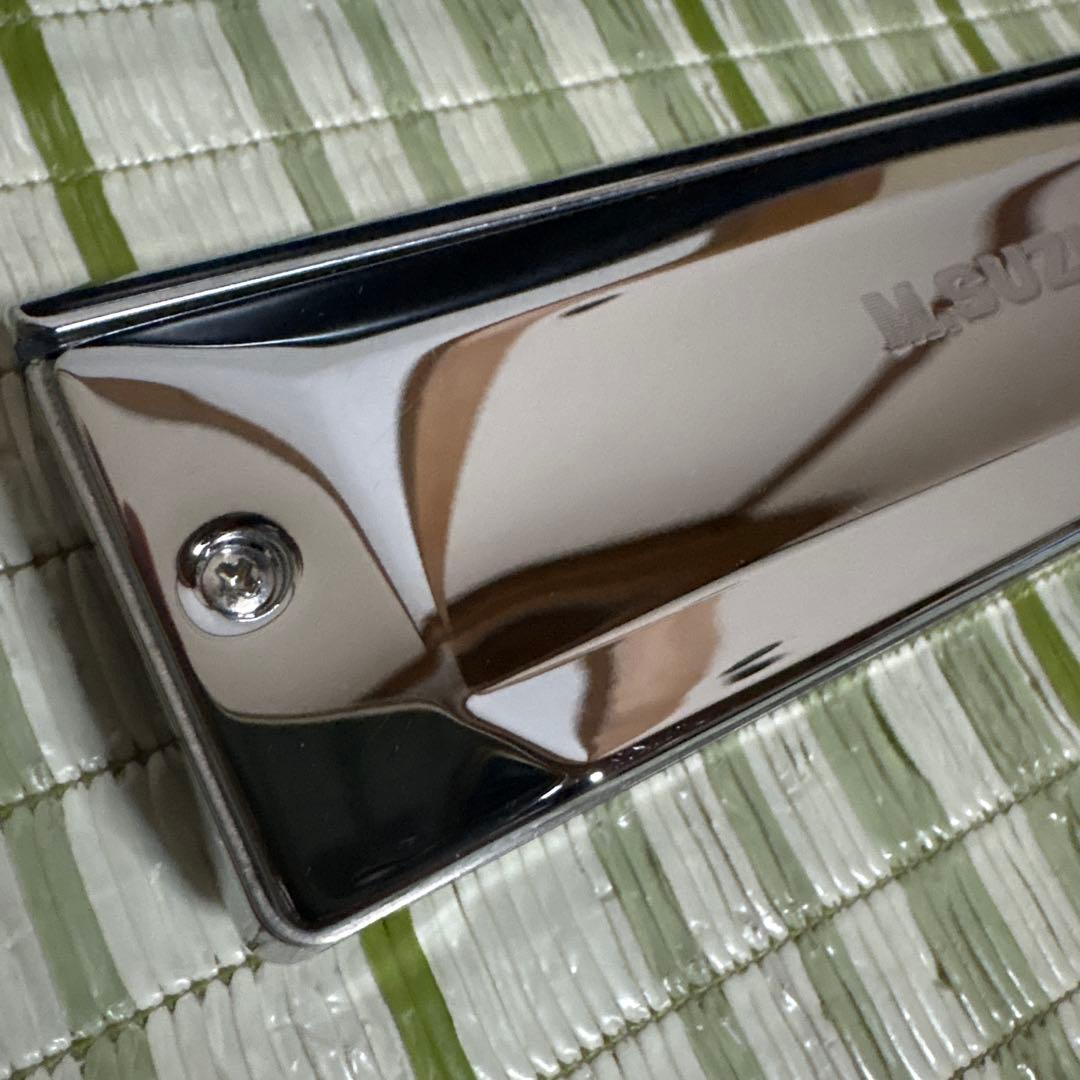 M SUZUKI クロマチックハーモニカ　SCX-48 スズキ　楽器　音楽ハープ