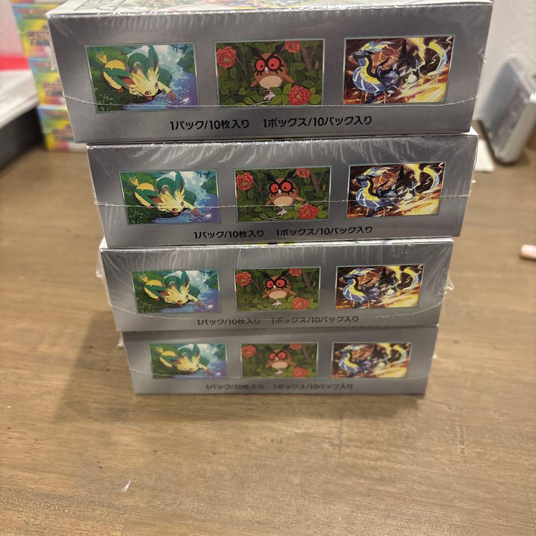 ポケモンカード テラスタルフェスex 4BOX シュリンク付き