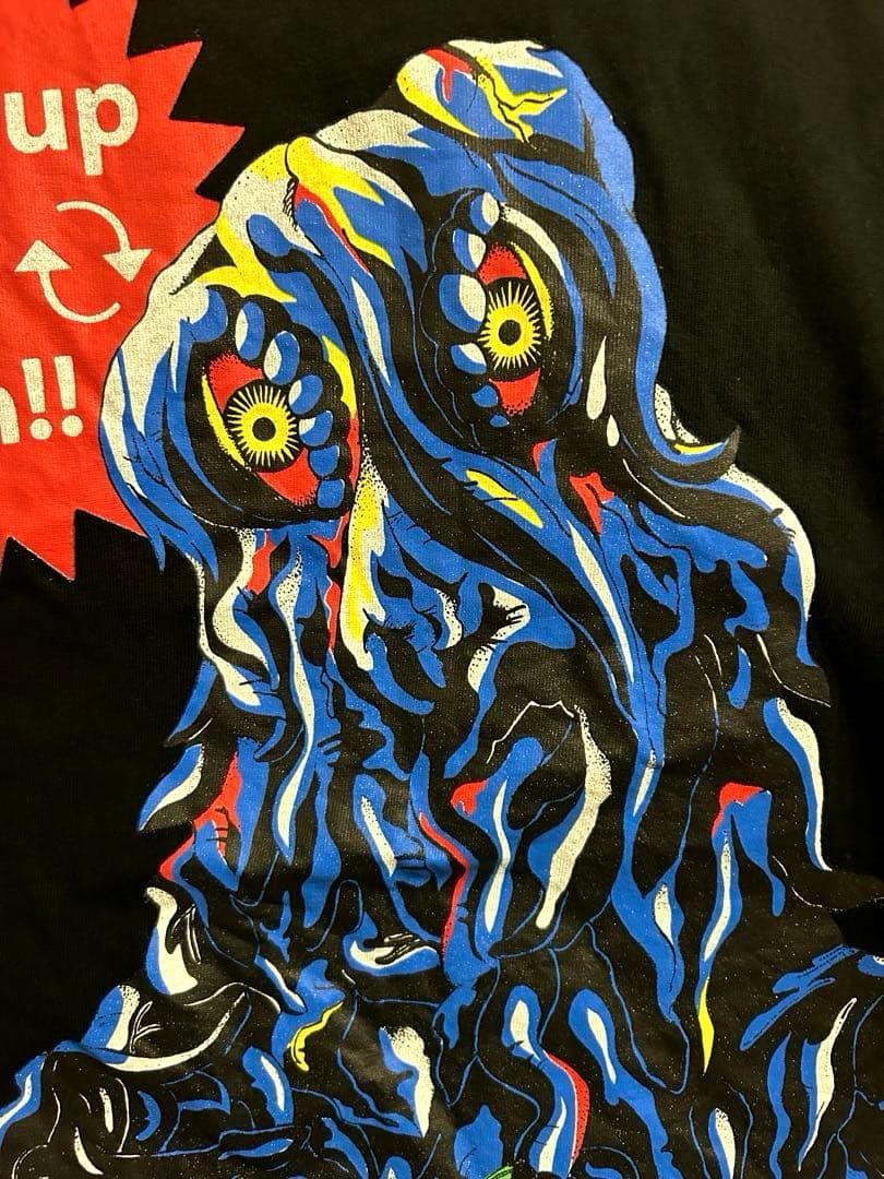 地球防衛軍秘密基地　ヘドラ　Hedorah T-Shirt 2008