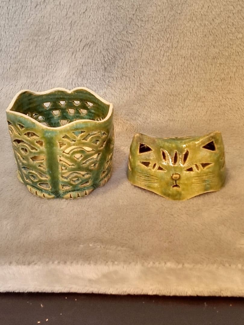 アロマ・ポプリ入れ　　猿田壯也作