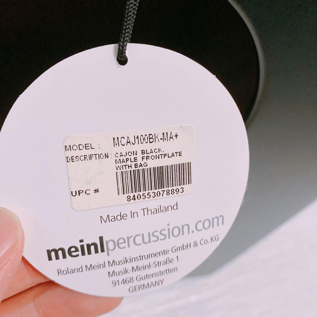 Meinl カホン ブラック MCAJ100BK-MA+