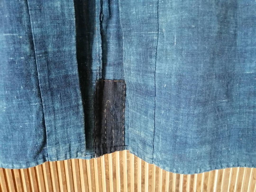 無地の袖なし野良着（明治～大正期）