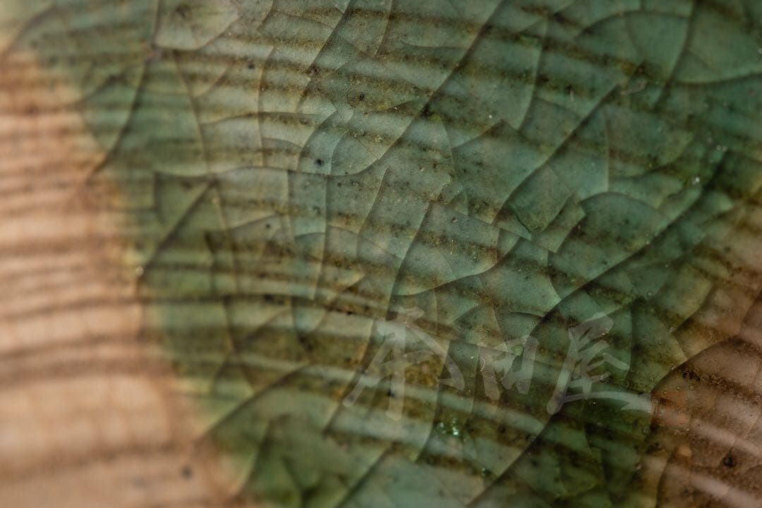 上野櫛描き紋徳利 骨董品