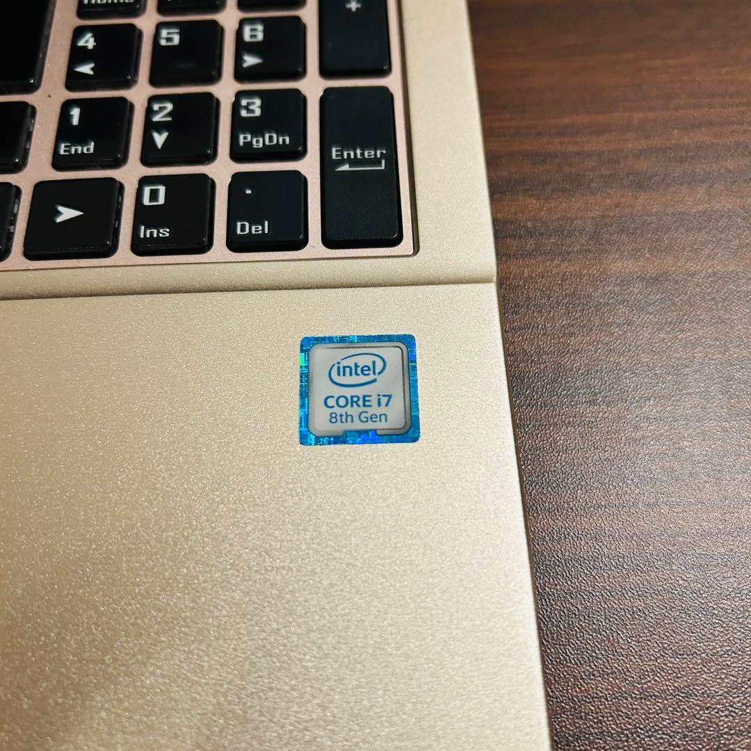 【ジャンク】mouseノートPC/Core i7/SSD512GB