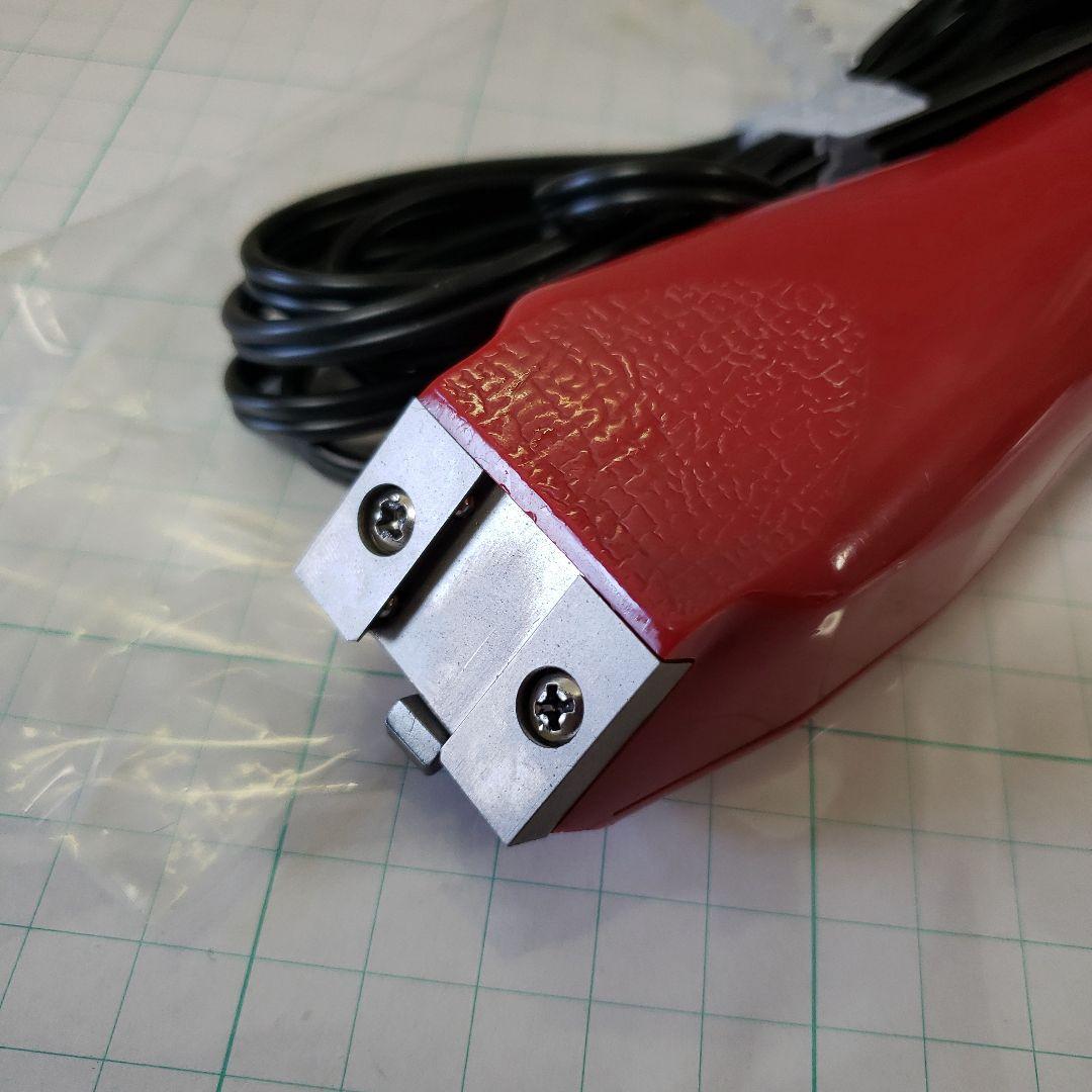 TAPIO バリカン 赤 　　(替刃３個おまけ付き)　スピーディック