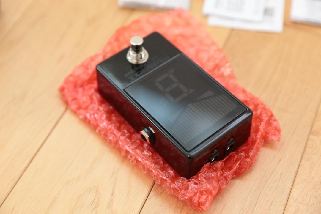【ほぼ新品】KORG ペダルチューナー Pitchblack X ULTRA