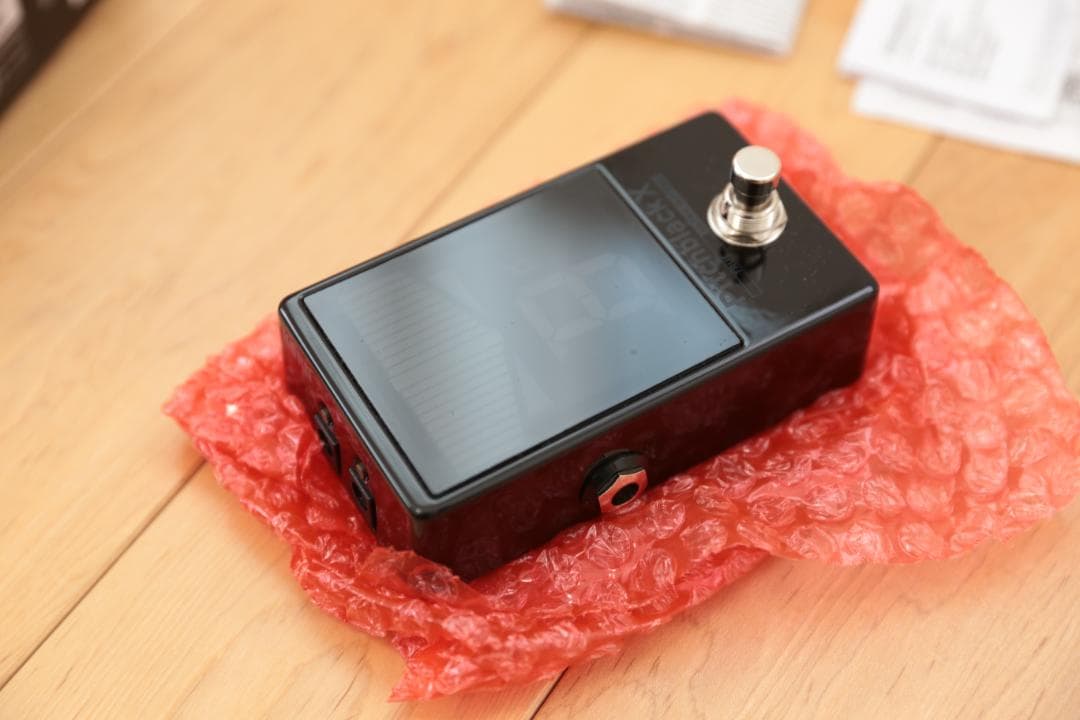 【ほぼ新品】KORG ペダルチューナー Pitchblack X ULTRA