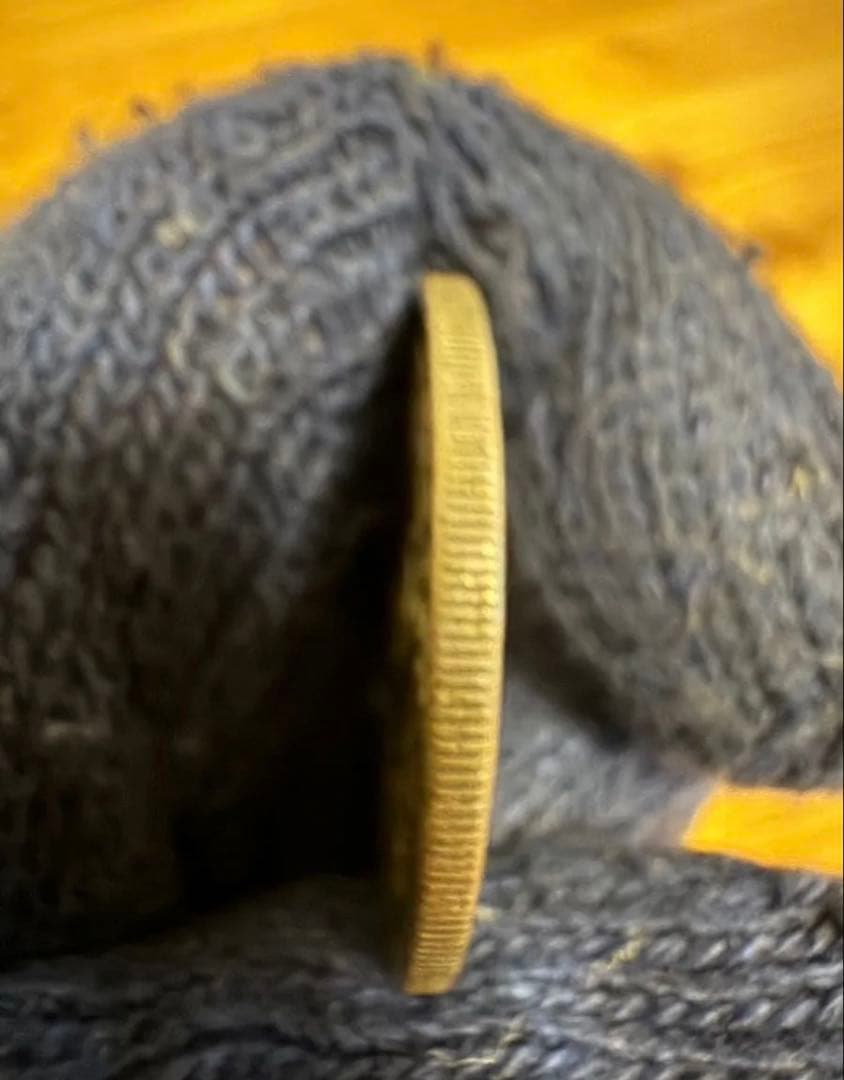 歳末感謝セール❗️★本物保証★　新一円銀貨　大型　明治19年　特年　1円　一圓