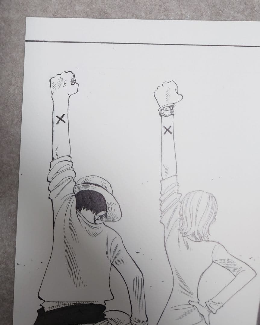 ワンピース 複製原稿 2億冊突破記念キャンペーン ビブルの秘宝② イーストブルー