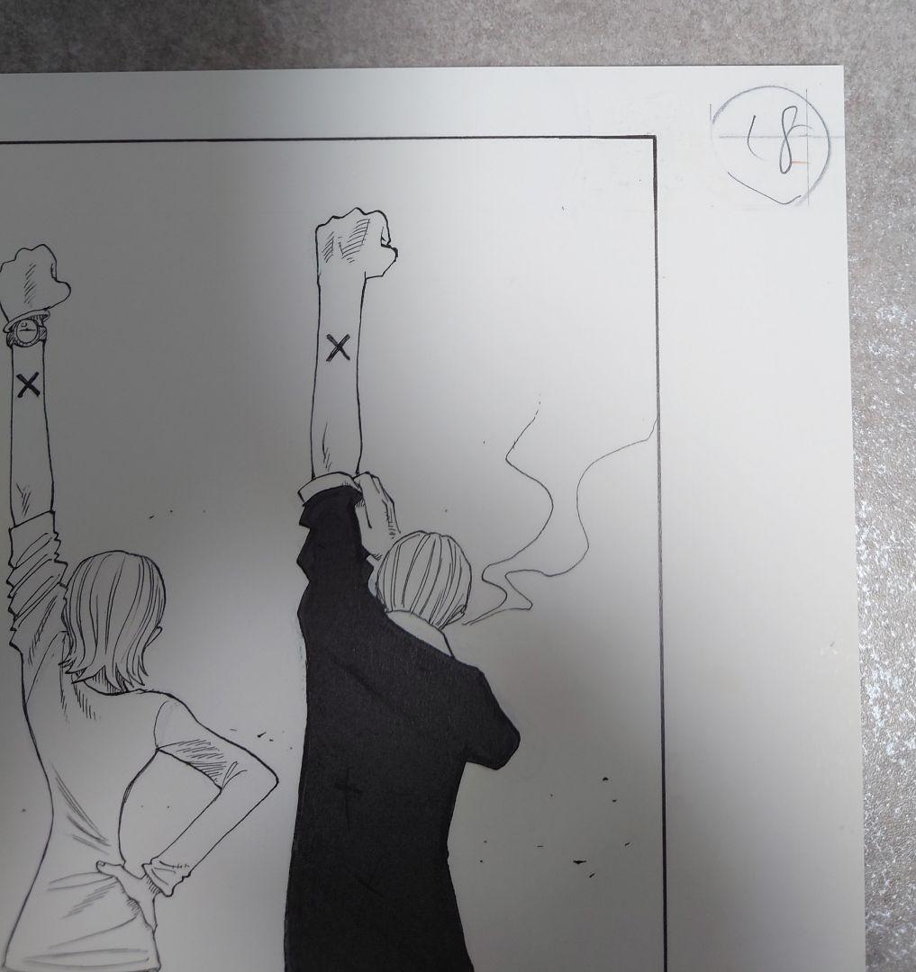 ワンピース 複製原稿 2億冊突破記念キャンペーン ビブルの秘宝② イーストブルー