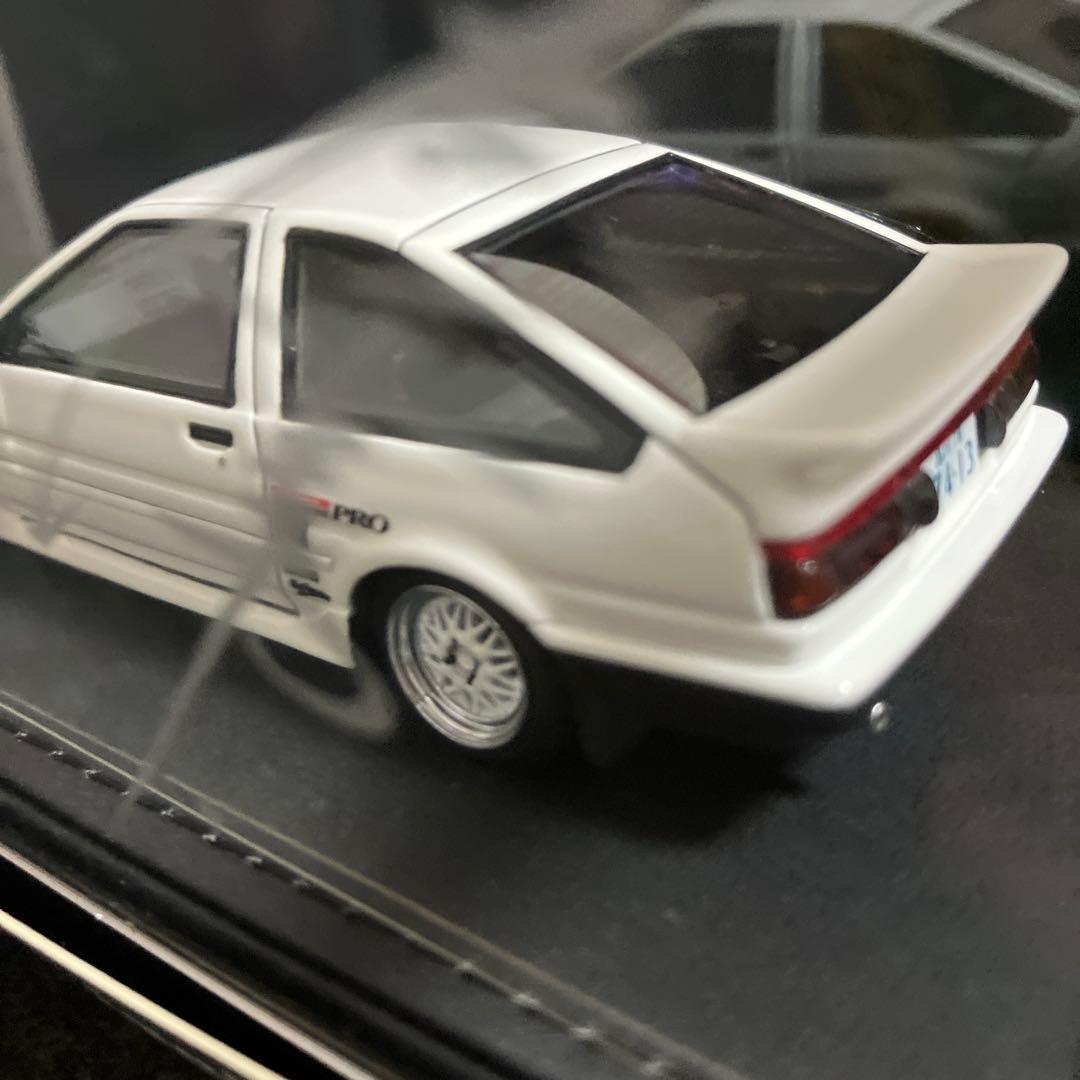 ミニカー IG1588 AE86 3Door TK-Street Ver2 White