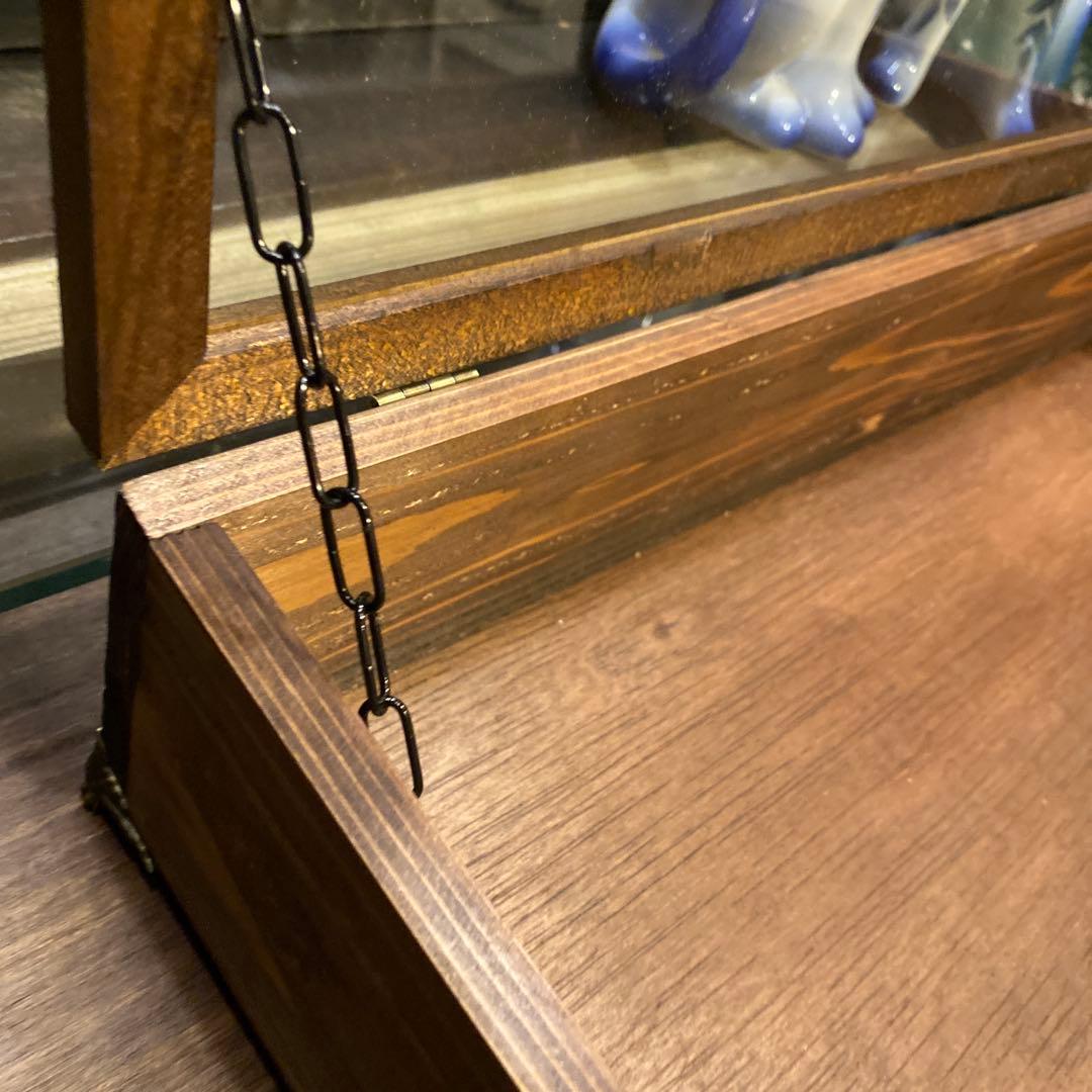 木製ガラスケース