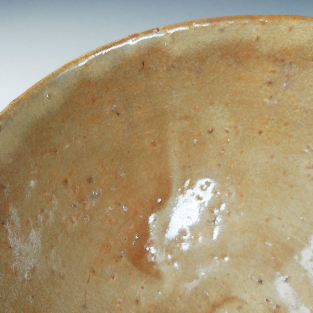 Ｔ４６２　茶碗　『萩焼』『原田隆峰』『仕覆付』　木箱　抹茶碗　茶道具