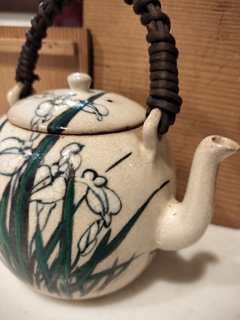 希少　古美術　美術品　清水焼　陶器　高橋道八　華中亭道八　急須　アンティーク