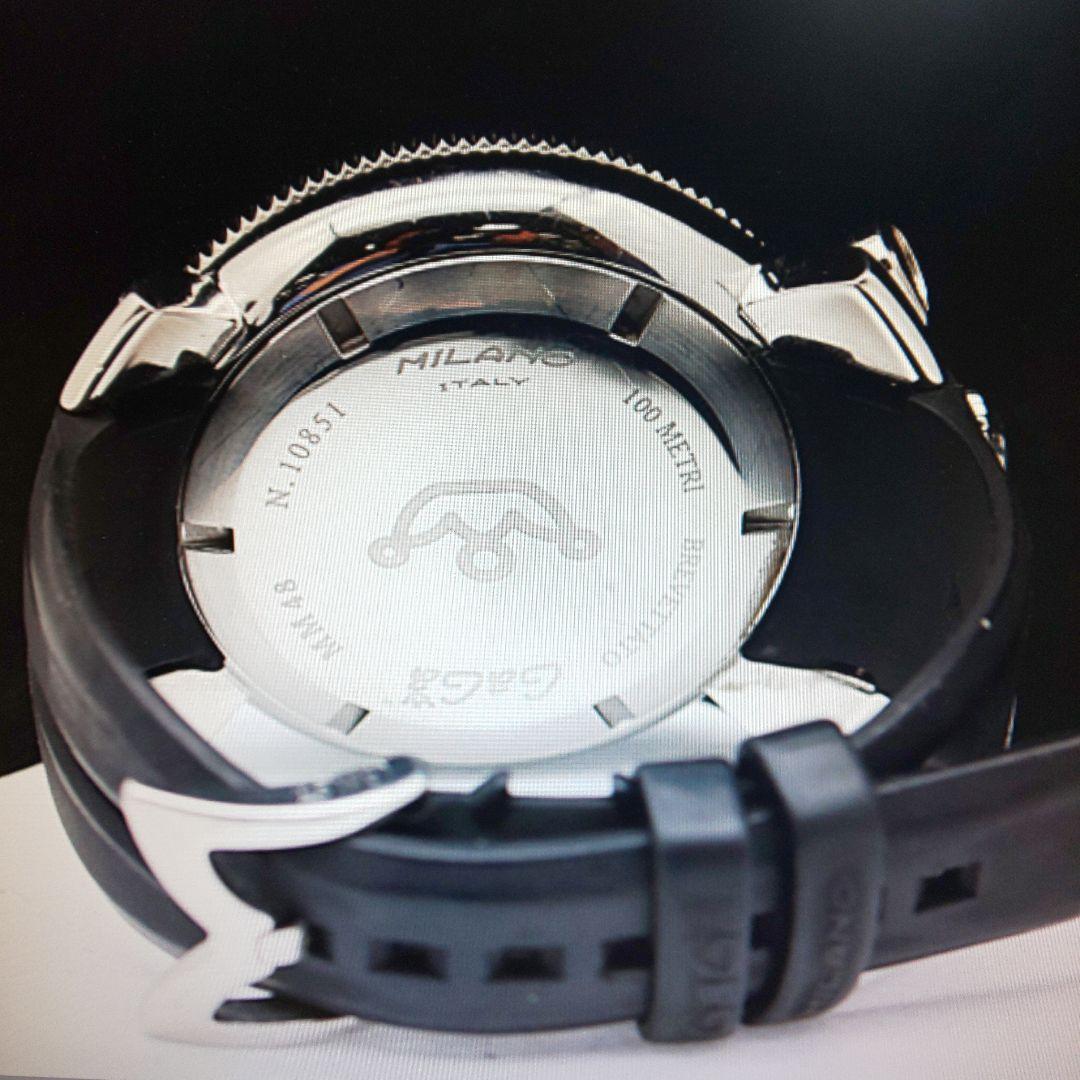 し*け様 GaGa Milano ブレッベタート シルバー文字盤