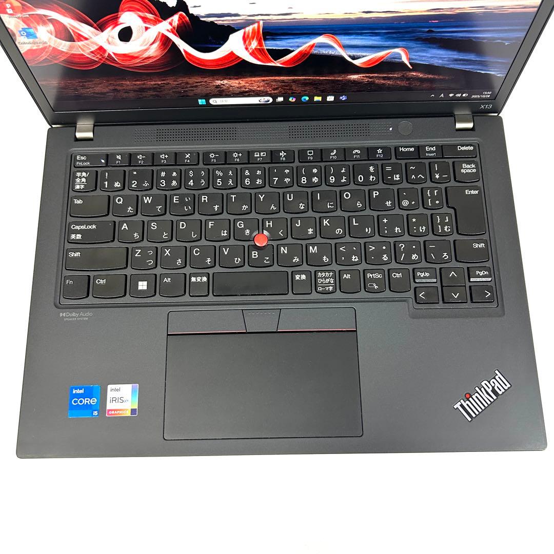 美品 Lenovo ThinkPad X13 Gen2 i5 Office 保証