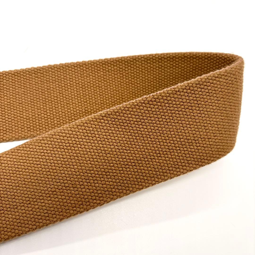 ハイクラス パンチング レザー ショルダーバッグ キャメル Hモチーフ