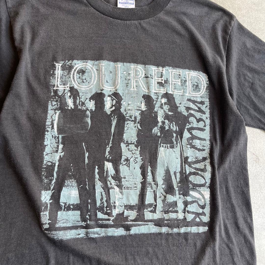 80s Lou Reed USA製 ニューヨークツアーTシャツ L 89年