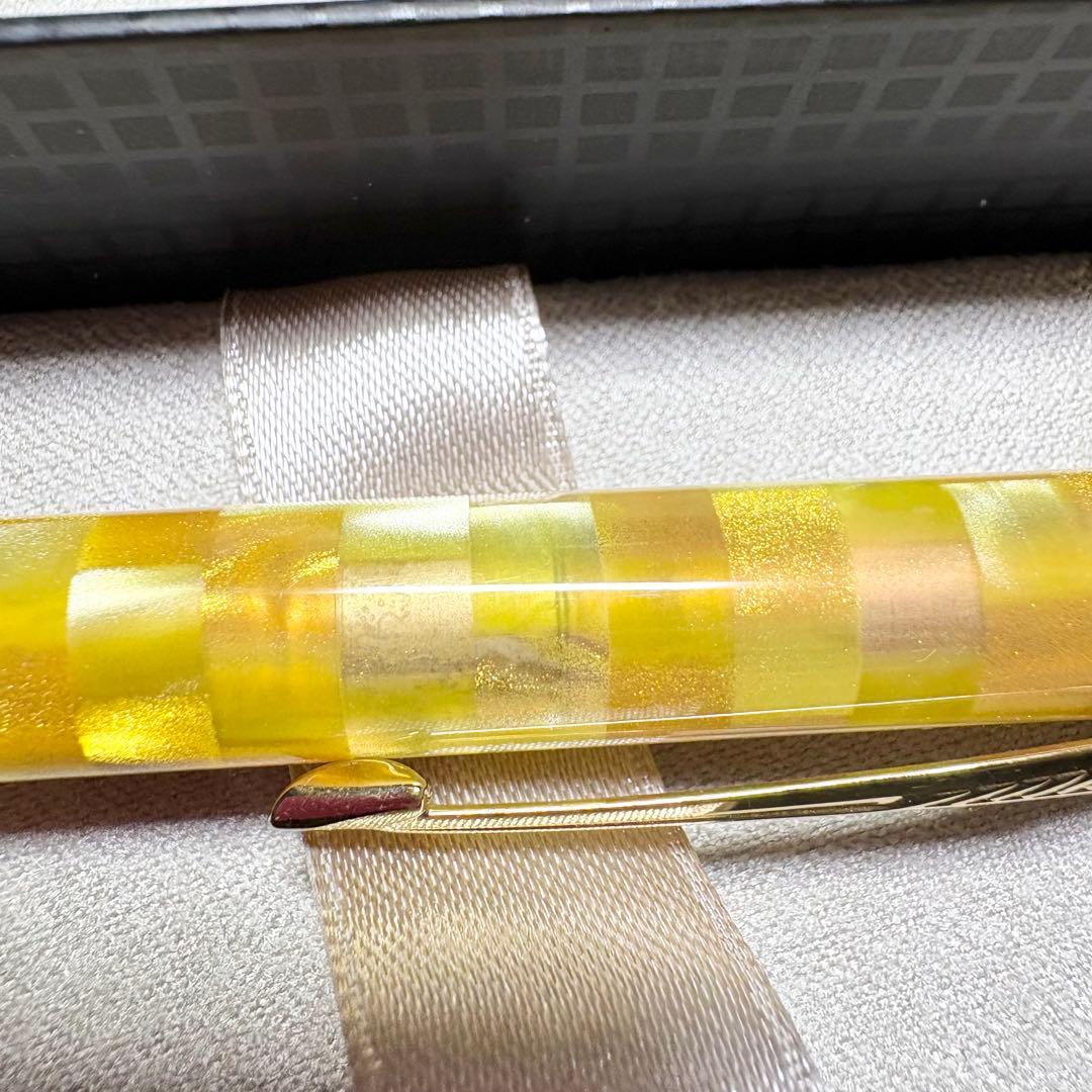 パーカー デュオフォールド ボールペン マーブル イニシャル入り