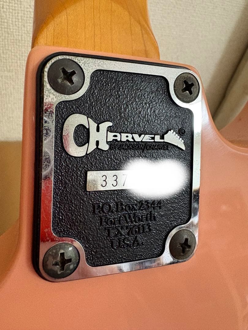 Charvel エレキギター (純正ストラップ付き）