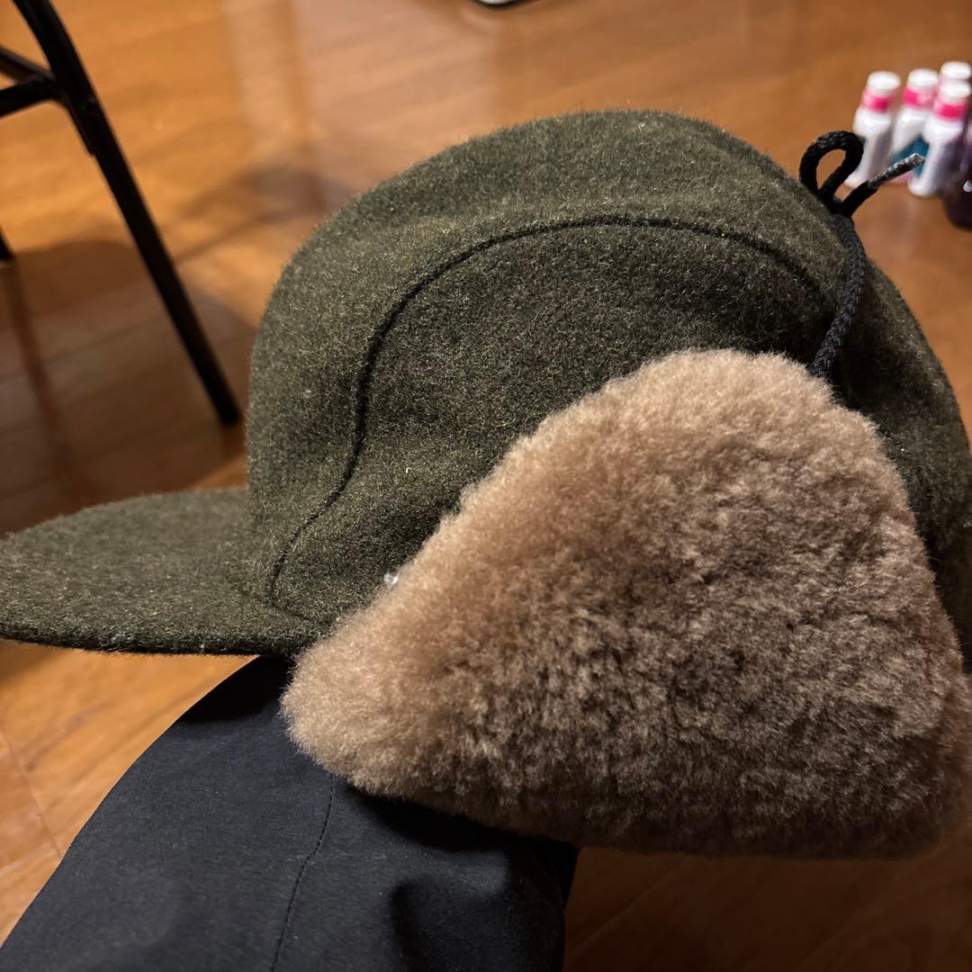 FILSON マッキーノ ウール キャップ XX-LARGE フォレストグリーン