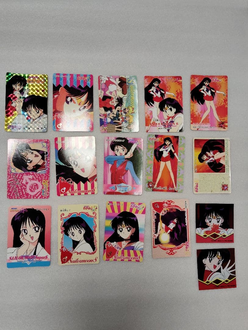 セーラームーン　火野レイ　カードダス  CD  シールなど