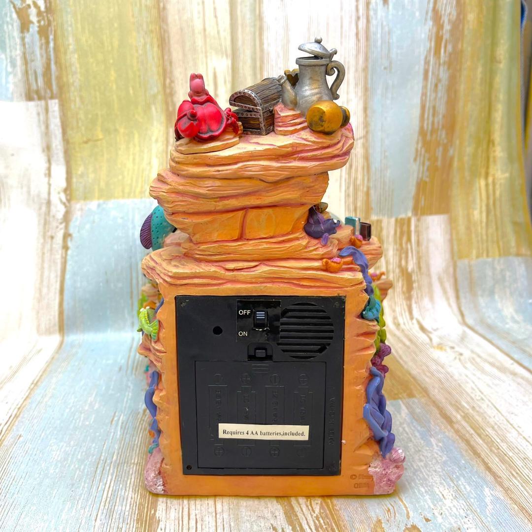 レア★リトル・マーメイド アリエル セバスチャン 噴水 スノーグローブ