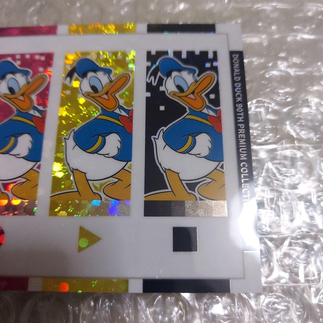 ドナルド90周年 プレミアムコレクションのカードシリアルナンバー付き1/75