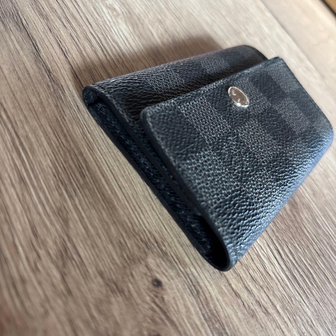 ルイヴィトン ダミエ グラフィット グレーキーケース6連