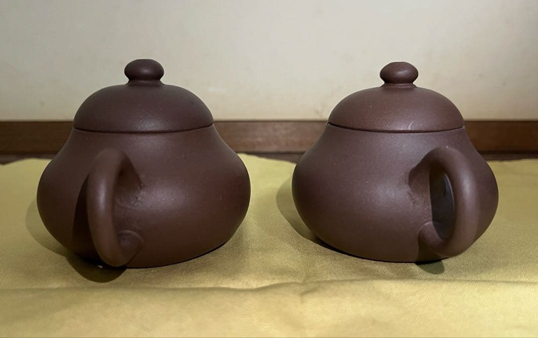 グ*ド様 煎茶道具　急須　茶銚　紫泥　対