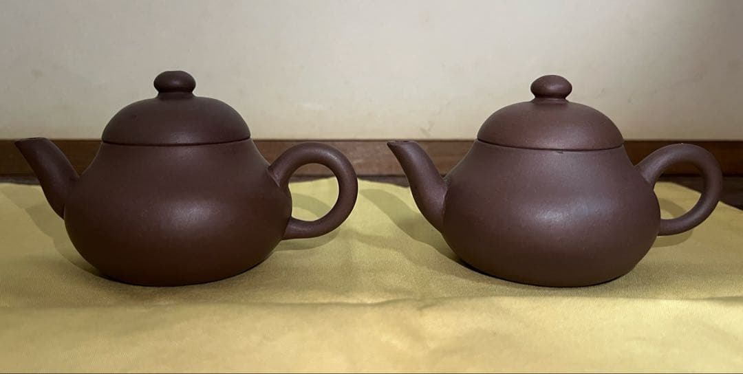 グ*ド様 煎茶道具　急須　茶銚　紫泥　対