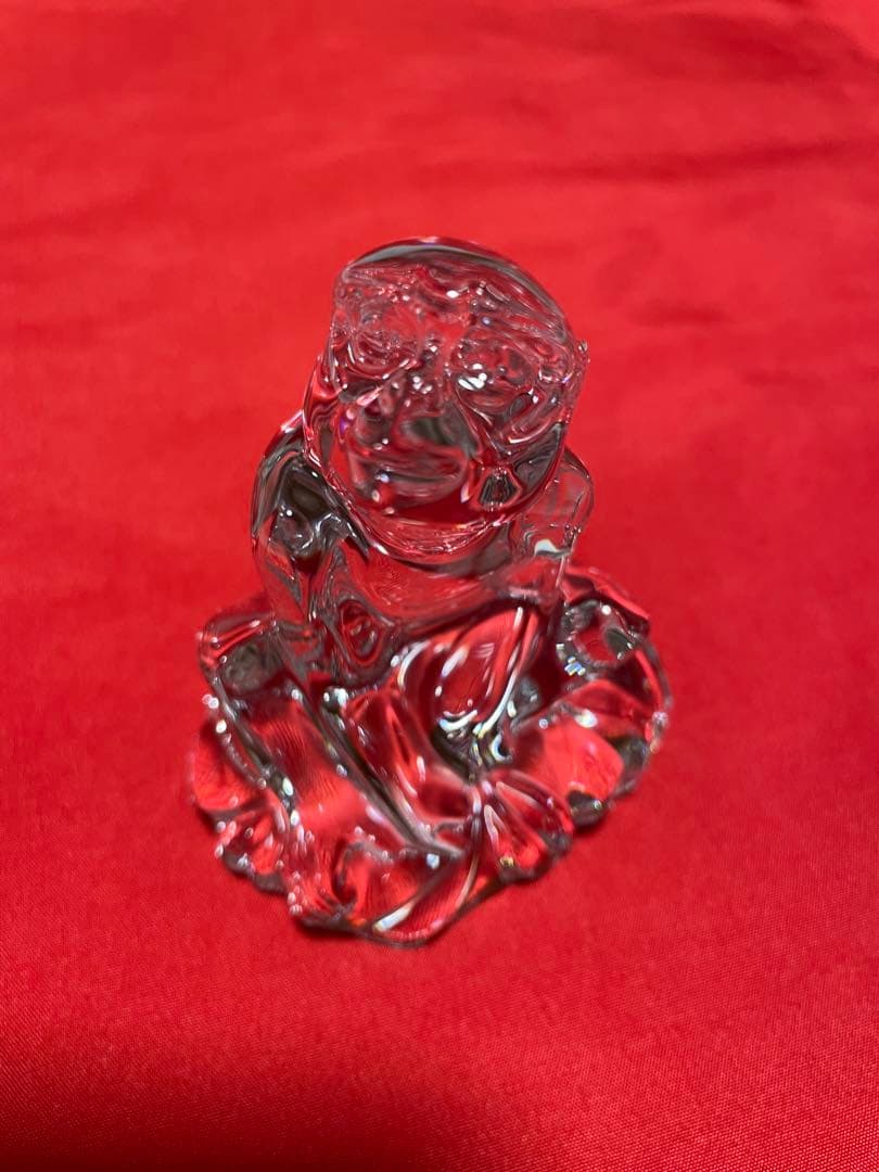 バカラ 置物 干支 猿 申 さる 十二支 Baccarat 置物 インテリア