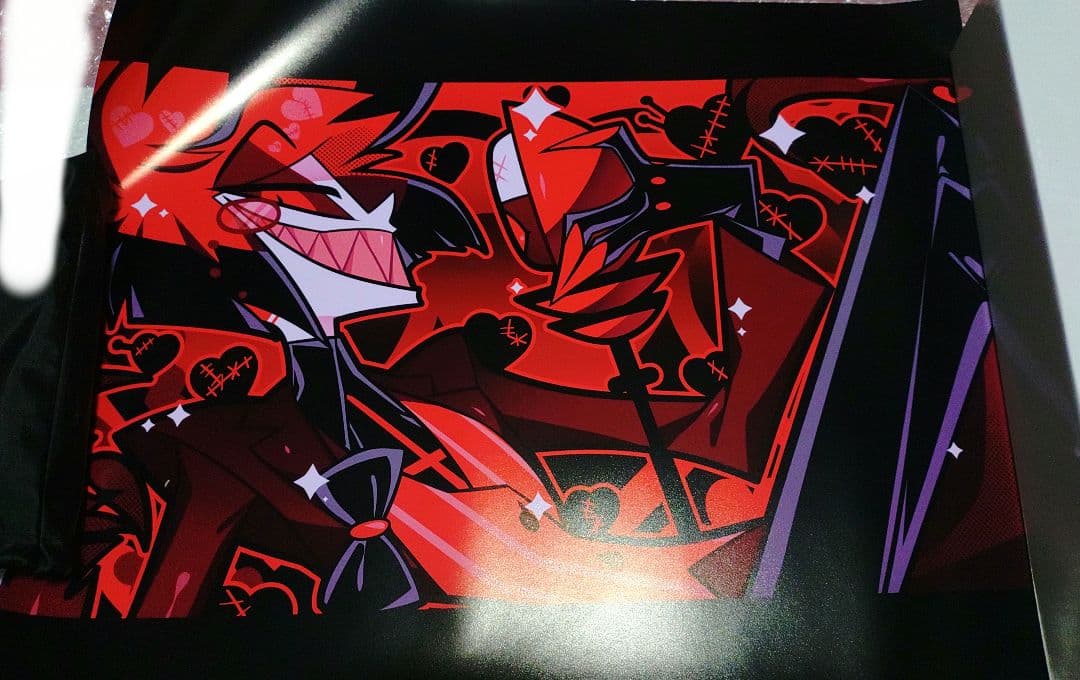 ハズビンホテル　アラスター　ポスター　2024バレンタイン限定　2枚セット