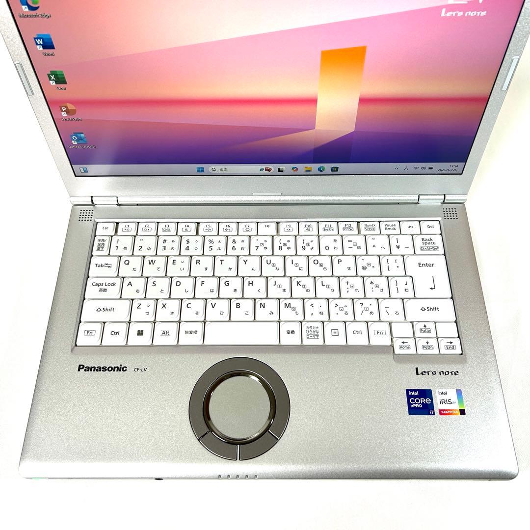 Lets note LV1 i7 512GB 16GB 駆動950時間 DVD