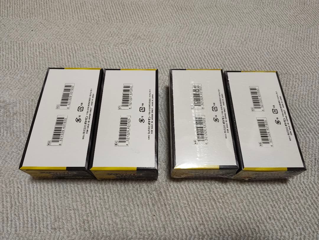 MEGAドリームEX 新品未開封 4ボックス【ポケモンカード】