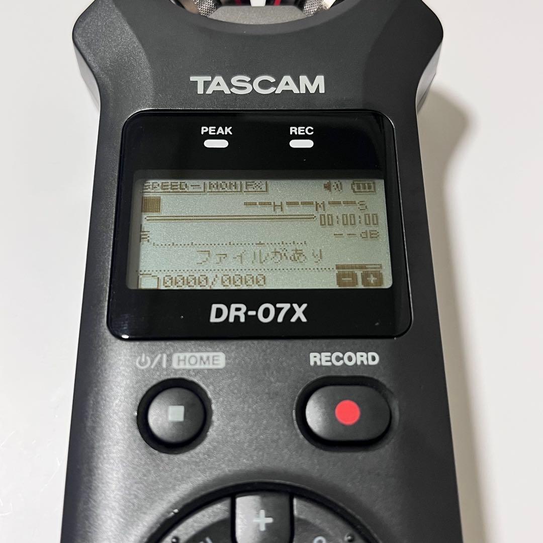 【セット】TASCAM DR-07X ＋ 純正アクセサリーキット