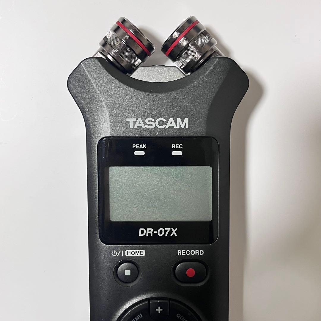 【セット】TASCAM DR-07X ＋ 純正アクセサリーキット
