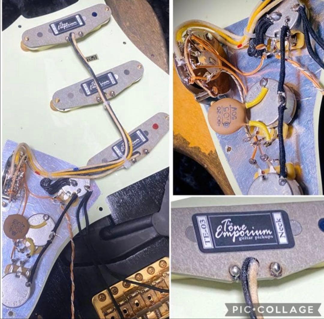 お正月John Mayer Black One レプリカFender JAPAN