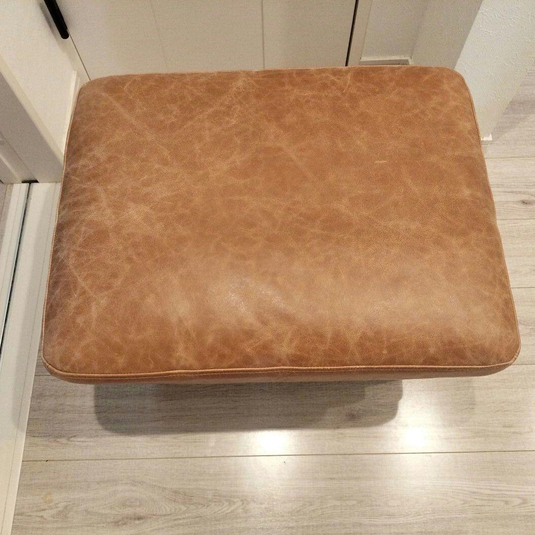 【unico】ウニコ CLAD(クラード)　本革オットマン　42,800円