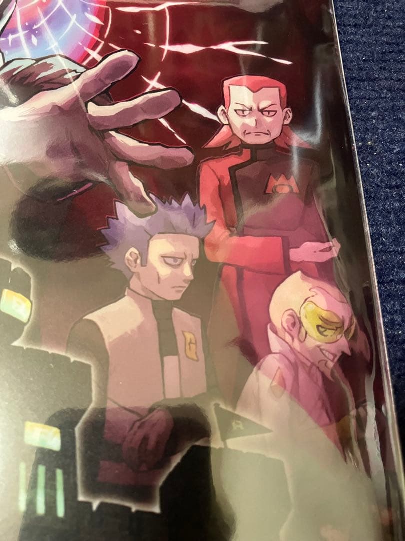 【非売品】ポケットモンスター ポケモン ロケット団 サカキ クリアポスター