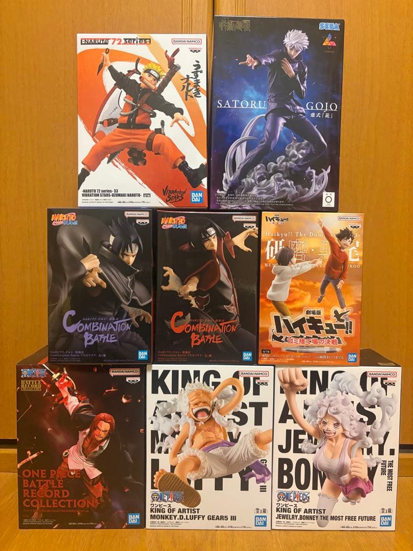 プライズフィギュア　まとめ売り　クラピカ　一護　勇次郎　宿儺　五条　ニカ　ボニー