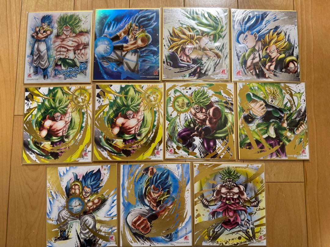 ドラゴンボール 色紙ART アート大量出品　シークレット箔押し含む