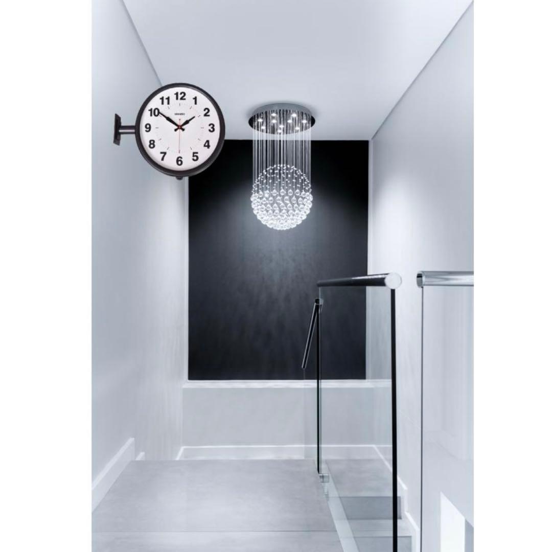 新品　manbo 両面電波時計